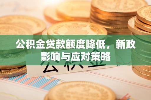 文县公积金贷款额度降低，新政影响与应对策略