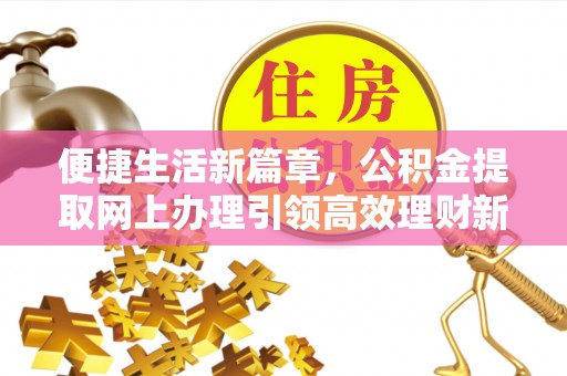 文县便捷生活新篇章，公积金提取网上办理引领高效理财新趋势