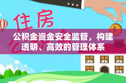 文县公积金资金安全监管，构建透明、高效的管理体系