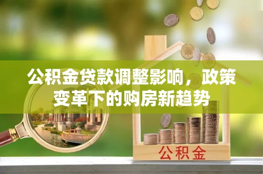 文县公积金贷款调整影响，政策变革下的购房新趋势